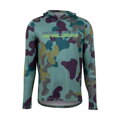 Tričko MIDLAND GRAPHIC LS PULLOVER HOODIE zelené F22