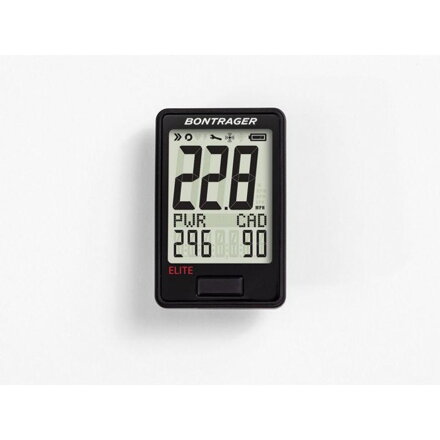 Počítač  Bontrager RIDEtime Elite, bez senzora