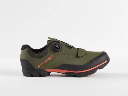 Tretry Bontrager Foray MTB zelené oranž.