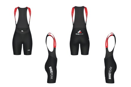 Nohavice dámske CRITERIUM s trakmi, L-shape, 45mm, vložka PRO