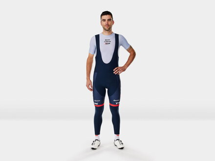 Nohavice dlhé s trakmi Santini Trek-Segafredo Team Replica Training modré