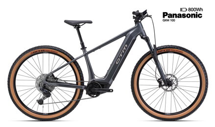 Elektrobicykel CTM Wire GX Pro matná antracitová