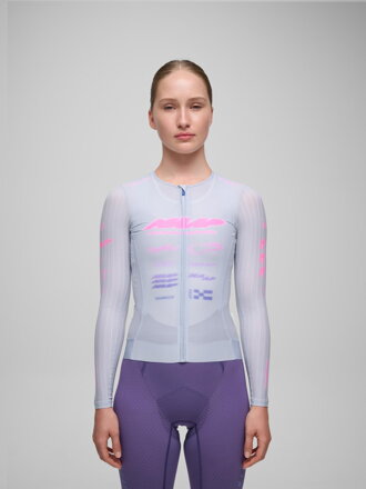 Dres dámsky BETA PRO AERO LS s dlhým rukávom bledofialový