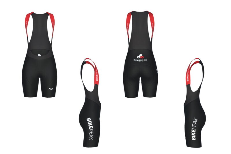 Nohavice dámske CRITERIUM s trakmi, L-shape, 45mm, vložka PRO