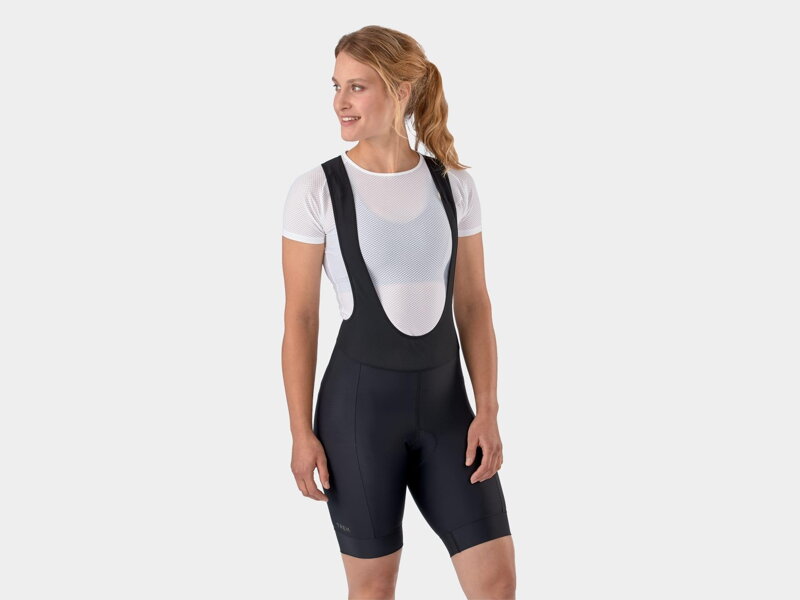 Nohavice Trek Solstice Bib dámske s trakmi čierne