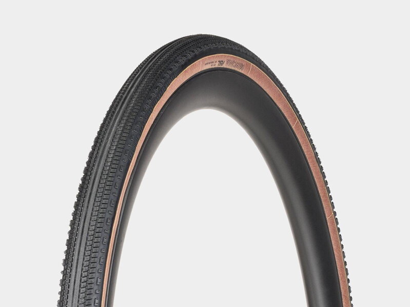 Plášť Bontrager Girona RSL GR TLR 700x42 čierna/hnedá