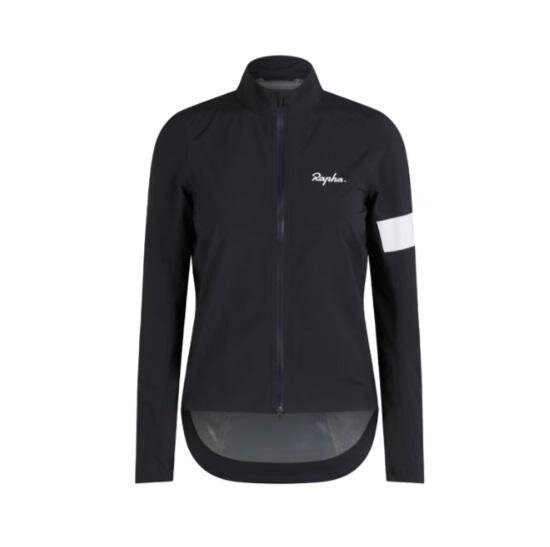 Dámska nepremokavá cyklistická bunda Rapha Core II čierna