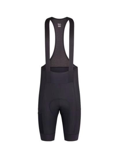 Cyklistické nohavice Rapha Brevet Element Bib čierne