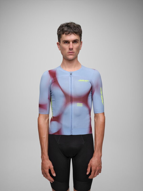 MAAP Dres VOID PRO RACE JERSEY modrý/bordový
