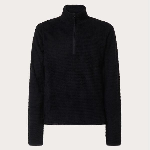 Mikina Oakley Bowls Alpha Half Zip čierny