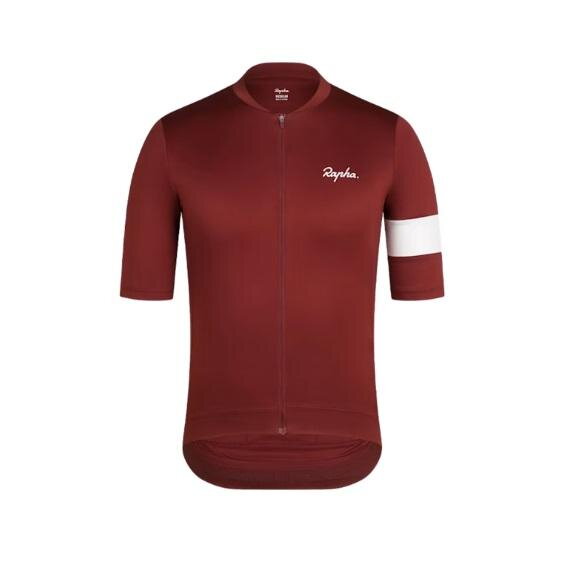 Pánsky cyklistický dres Rapha Core červený