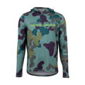 Tričko MIDLAND GRAPHIC LS PULLOVER HOODIE zelené F22