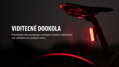 MAGICSHINE Svetlo SEEMEE 100 V2.0 zadné 9f USB čierne