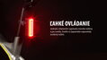 MAGICSHINE Svetlo SEEMEE 100 V2.0 zadné 9f USB čierne