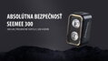 MAGICSHINE Svetlo SEEMEE 300 zadné 6f USB čierne