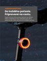 MAGICSHINE Svetlo VIVEE 50 HALO zadné 5f USB čierne