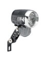 AXA Blueline 50 E-bike Front Bike Light - Čierna/hliníková