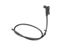 Hlava pumpy Bontrager Dual Charger s hadicí - Čierna