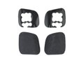 Aerodynamické chrániče na lokty Bontrager Aero Arm Pads - Čierna