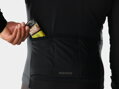 Cyklistický termodres s dlhým rukávom Trek Circuit Thermal Long Sleeve Cycling Jersey - Čierna