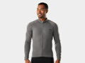 Cyklistický termodres s dlhým rukávom Trek Circuit Thermal Long Sleeve Cycling Jersey - Charcoal