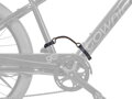 Electra Classic Faux Leather Bike Carry Handle - Čierna