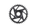 FSA eMTB Bosch Gen 4 Compatible 36 Tooth Chainring - Čierna