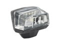 Herrmans H-Trace Micro E-bike Rear Light - Čierna/tmavočervená