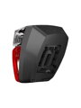 Herrmans H-Trace Mini Dynamo Rear Light - Čierna/tmavočervená