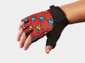 Detské cyklistické rukavice Trek Kids' Unisex Bike Glove - Červená