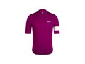 Ľahký základný cyklistický dres Rapha Core - Fialová/biela