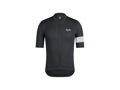 Ľahký základný cyklistický dres Rapha Core - Čierna/biela