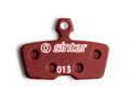 Sinter SRAM Code Type Standard Disc Brake Pads - Červená