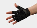Cyklistické rukavice Trek Solstice Gel Unisex Cycling Glove - Čierna