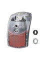 Spanninga Pixeo XB Rear Bike Light - Čierna/červená