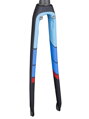 Vidlice Trek 2018 Domane SL 5 700c - Hlbokomorská modrá/California Sky Blue