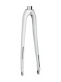 Trek 2019 Domane AL 700c Rigid Forks - Krištáľová biela/hliníková