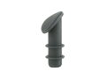 Trek 2024 Slash Carbon Lower Downtube Cable Exit Plug - Čierna