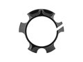 Trek 7-Cable Internal Routing Split Ring - Čierna
