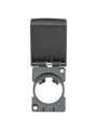 Trek-Diamant 2022-2023 Bosch Smart System Charge Port Cover - Trek Black/tmavošedá