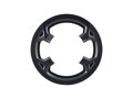 Prowheel 42T 10/11-Speed Chainring with Bashguard - Čierna
