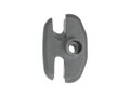 Trek 2025 Slash+ Carbon Downtube Cable Exit Guide - Čierna