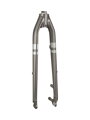 Trek 2021 Verve Aluminum 700c Disc Rigid Forks - Metalická tmavá strieborná
