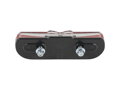 TRELOCK Duo Flat E-bike Rear Light - Tmavočervená/biela
