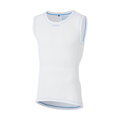 Tričko bez rukávov MESH BASE LAYER biele