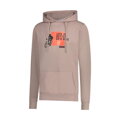 Mikina GRAPHIC HOODIE hnedá