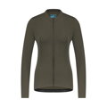 SHIMANO Dres dámsky KAEDE THERMAL LONG zelený