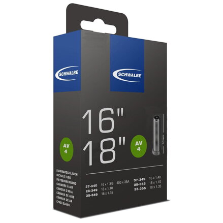 SCHWALBE Duša AV4 16x1 3/8-18x1.35 AV 40mm (27/38-355) 85g