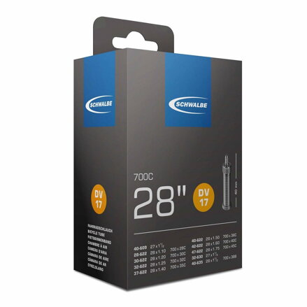SCHWALBE Duša DV17 700x28/45C DV 40mm (40/47-622) 150g