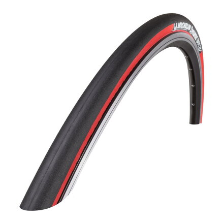 MICHELIN Plášť DYNAMIC SPORT 700x23C (23-622) 33TPI 290g červený pás